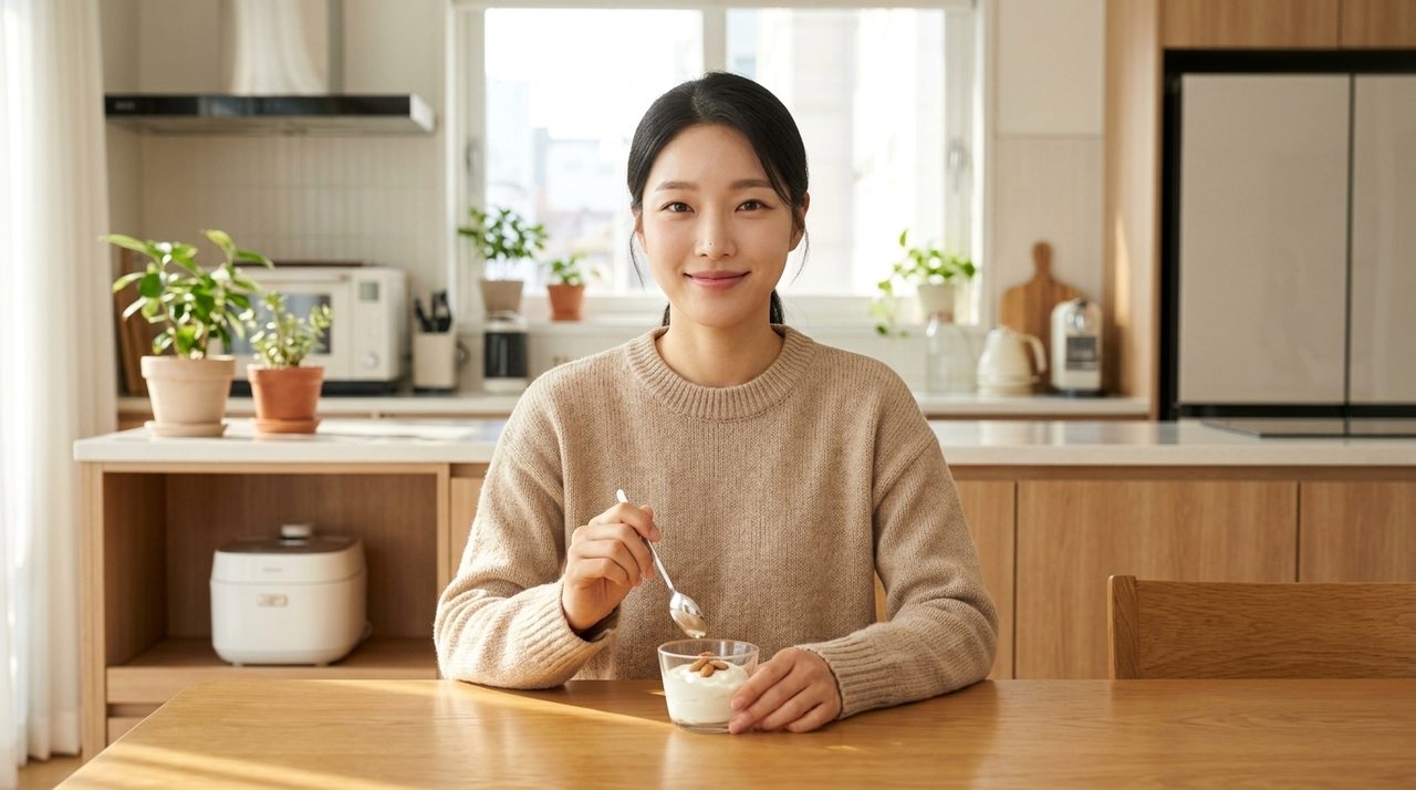 “건강 간식인 줄 알고 매일 퍼먹었다면?” 밥 두 공기 칼로리 폭탄 터뜨리는 그릭요거트의 배신과 3초 라벨 판별법
