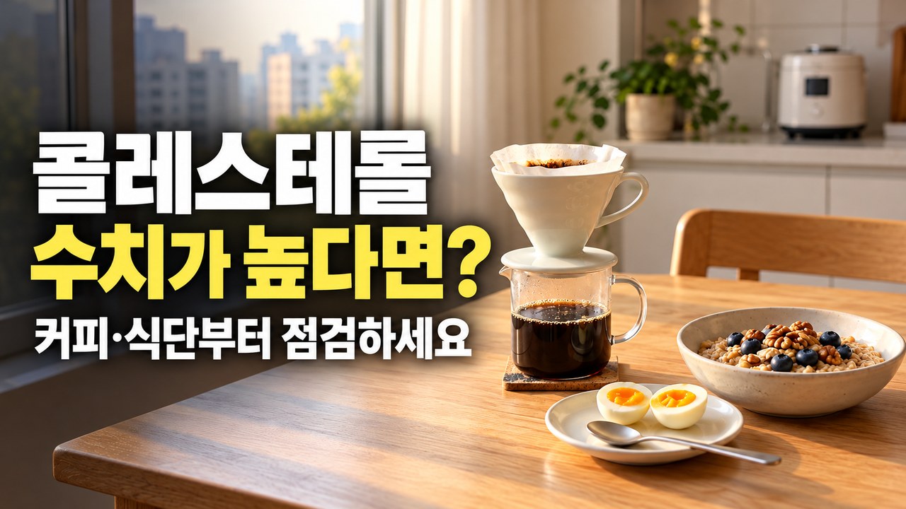 LDL 콜레스테롤 수치 높은 이유와 진단 기준: 총콜레스테롤 200 넘을 때 커피·식단 치료 가이드